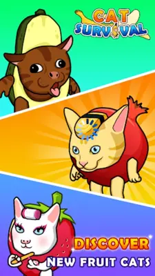 Cat Survival - Animal io android App screenshot 3